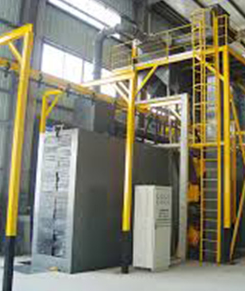 Semi-Automatic Liquid Painting Line With Electric Hoist Chain