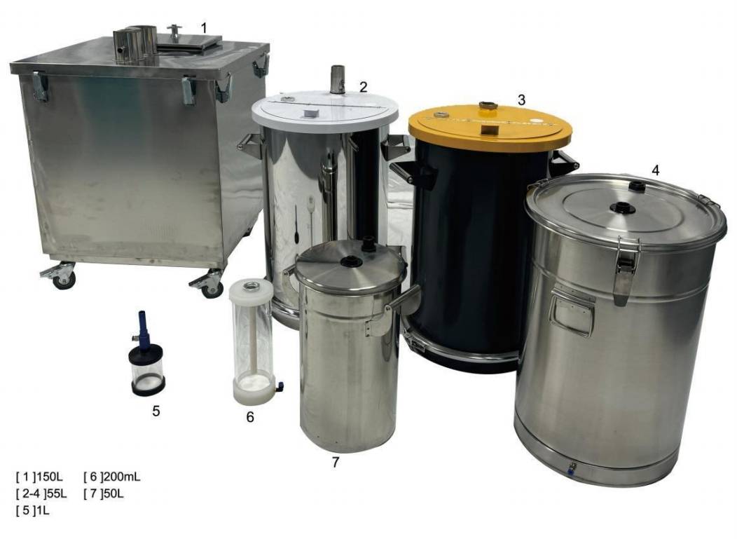 Powder Management Centers and Hoppers